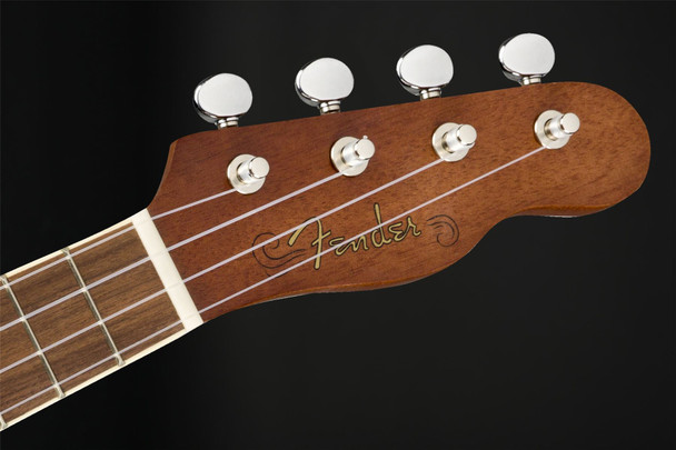 Fender Seaside Soprano Ukulele Pack, Walnut Fingerboard in Natural