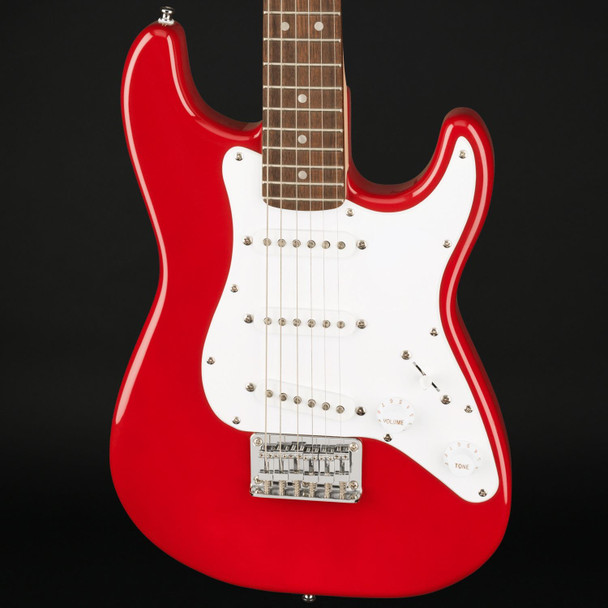 Squier Mini Stratocaster, Laurel Fingerboard in Dakota Red