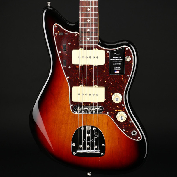 Fender American Professional II Jazzmaster, Rosewood Fingerboard in 3-Color Sunburst