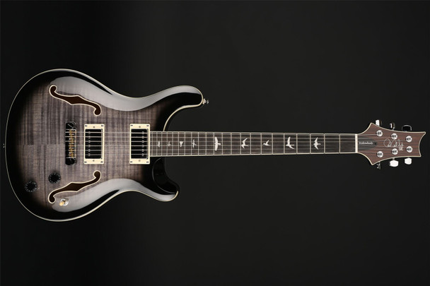 PRS SE Hollowbody II in Charcoal Burst with Case