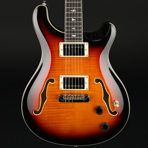 PRS SE Hollowbody II in Tri-Colour Sunburst