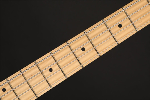 Fender American Performer Precision Bass, Maple Fingerboard in Satin Lake Placid Blue with Gig Bag