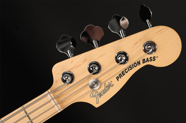 Fender American Performer Precision Bass, Maple Fingerboard in Satin Lake Placid Blue