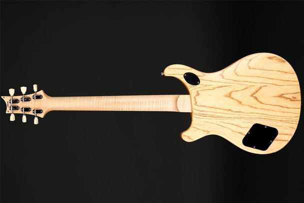 PRS McCarty 594 Wood Library in Natural Satin with Flame Maple Neck, Swamp Ash Back, Ebony Fingerboard #0356411