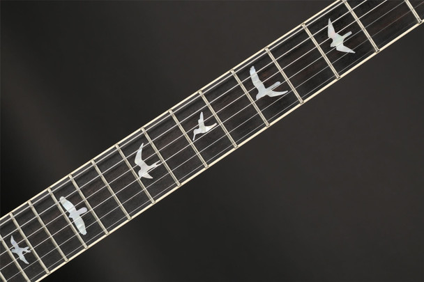 PRS McCarty 594 Wood Library in Natural Satin with Flame Maple Neck, Swamp Ash Back, Ebony Fingerboard #0356411