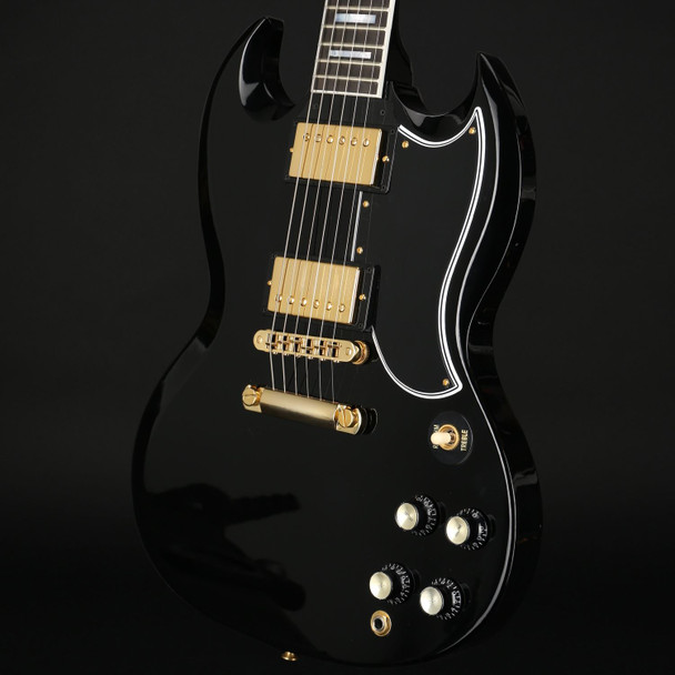 Gibson SG Custom 2-Pickup, Ebony Fingerboard in Ebony Gloss #CS400649