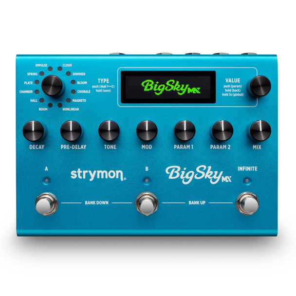 Strymon Big Sky MX Dual Engine IR Reverb Pedal