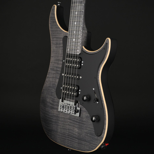 Vigier Excalibur Special in Black Diamond Matte, Stained Maple Neck with Case #220076