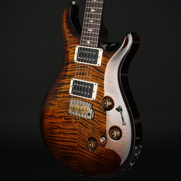 PRS Custom 24 Piezo with Pattern Thin Neck in Black Goldburst #0384680