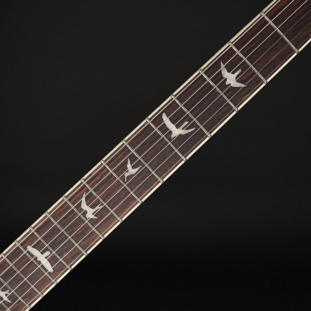 PRS SE Custom 24 Semi-Hollow Piezo in Charcoal Burst #G077552