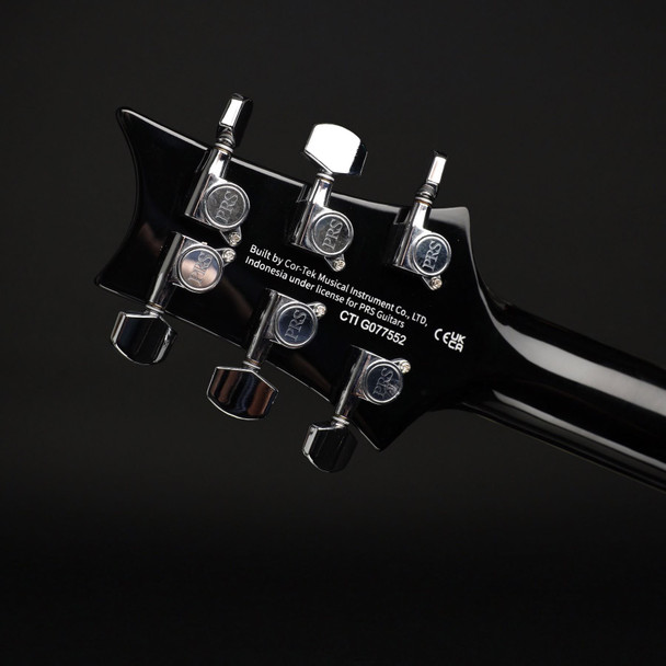 PRS SE Custom 24 Semi-Hollow Piezo in Charcoal Burst #G077552