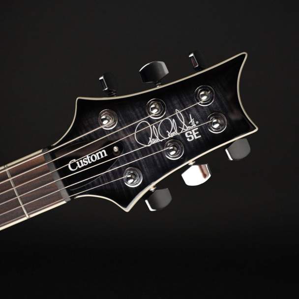 PRS SE Custom 24 Semi-Hollow Piezo in Charcoal Burst #G077552