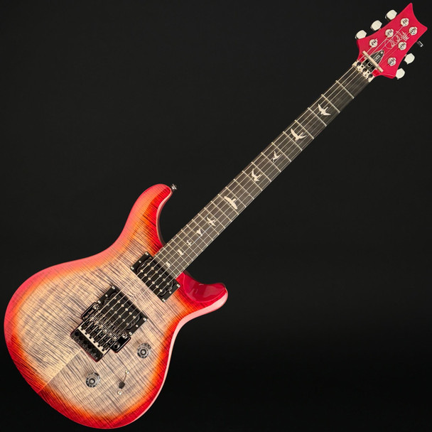 PRS SE Custom 24 Floyd in Charcoal Cherry Burst