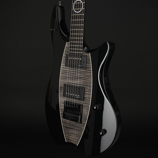 Framus Teambuilt Artist Series Devin Townsend Stormbender in Nirvana Black Transparent High Polish #GPS-J-013248-24