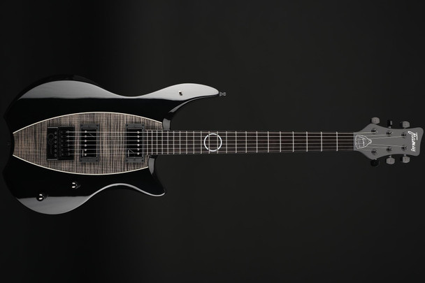 Framus Teambuilt Artist Series Devin Townsend Stormbender in Nirvana Black Transparent High Polish #GPS-J-013248-24