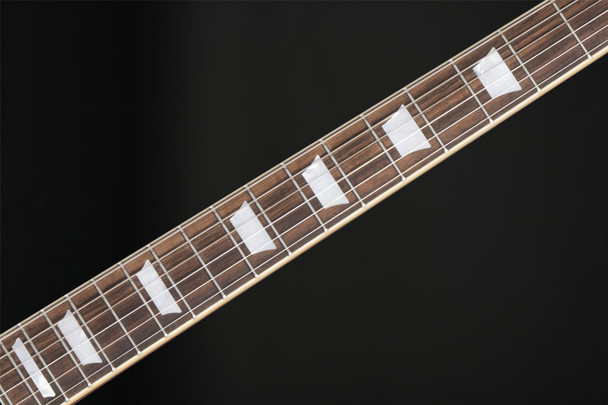 Epiphone Inspired by Gibson Custom 1963 Firebird V with Maestro Vibrola in Ember Red with Case