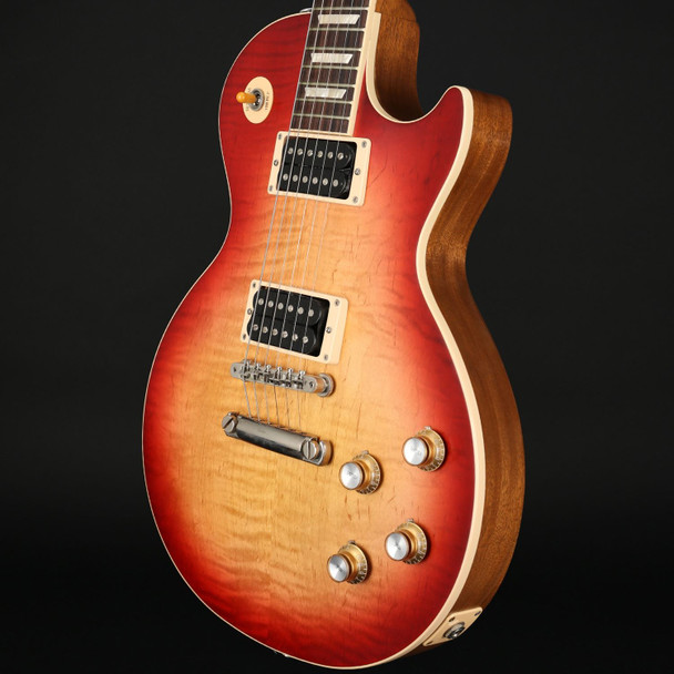 Gibson Les Paul Standard Faded 60s with Custom Buckers in Vintage Cherry Sunburst with Case #214720047- Pre-Owned