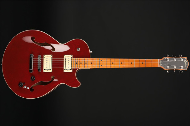 Godin Montreal Premiere Pro, P-Rails in Aztek Red with Gig Bag #23304906 - Pre-Owned