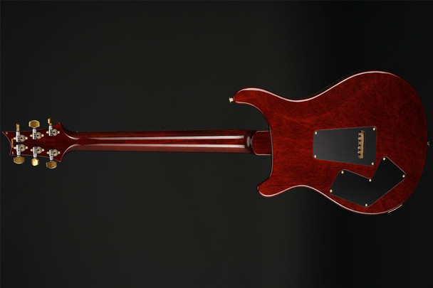 PRS Wood Library Modern Eagle V 10 Top in Orange Tiger #0378905