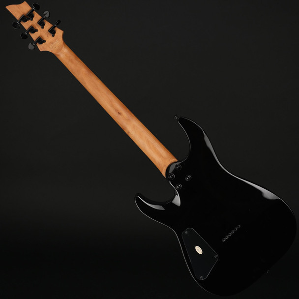 Schecter C-1 Standard in Black Fade Burst Burl