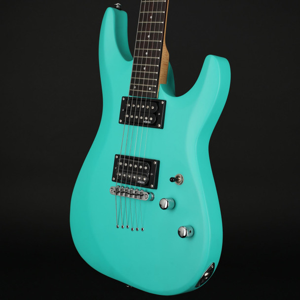 Schecter C-6 Deluxe in Satin Aqua