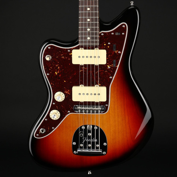 Fender American Professional II Jazzmaster Left-Handed, Rosewood Fingerboard in 3-Color Sunburst #US23019909 - Pre-Owned