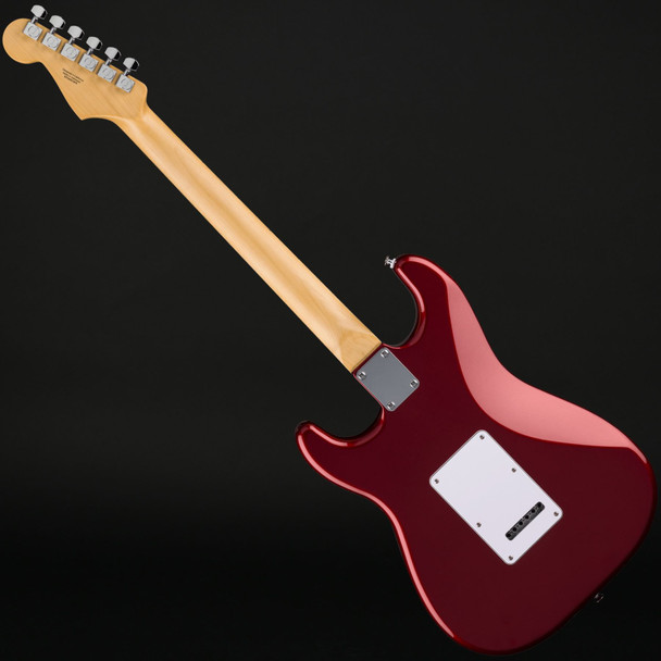 Fender Standard Stratocaster, Maple Fingerboard, White Pickguard in Candy Cola