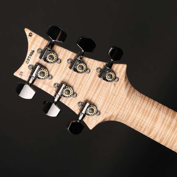 PRS Wood Library Special Semi-Hollow 22 10-Top Quilt, Flame Maple Neck in Fire Red with Black Paisley Case #0379116