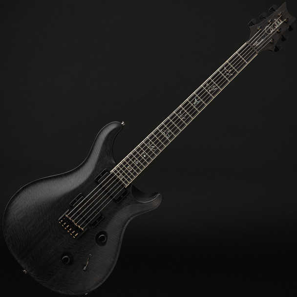 PRS Mark Holcomb Signature in Gray Black with Stained Binding
