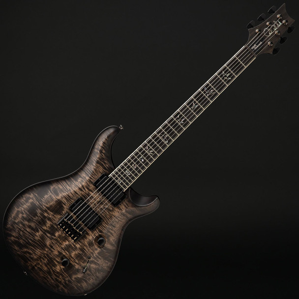 PRS Mark Holcomb Signature in Charcoal Wraparound Burst