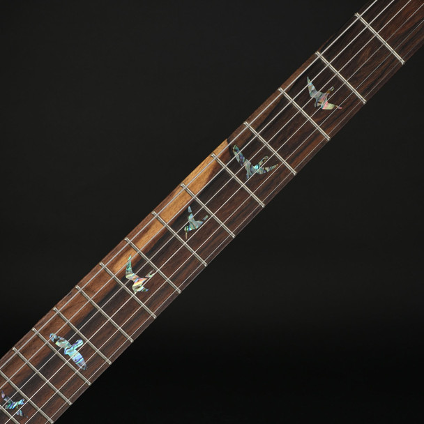 PRS Wood Library Special Semi-Hollow 22 10-Top Quilt, Flame Maple Neck in Copperhead Burst with Black Paisley Case #0379109