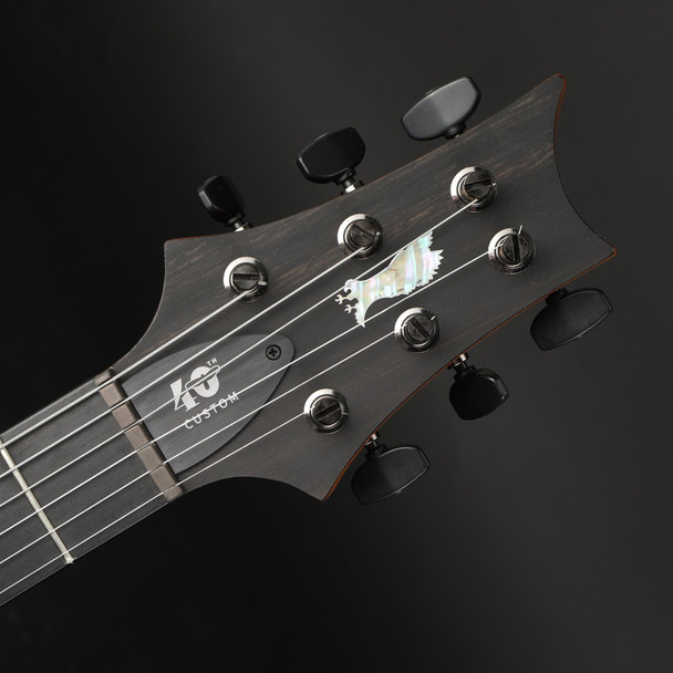 PRS 40th Anniversary Custom 24 Satin Limited Edition in Charcoal #0408064