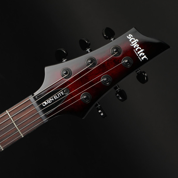 Schecter Omen Elite-6 in Black Cherry Burst #IM25041359