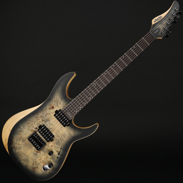 Schecter Reaper-6 in Charcoal Burst #IW25020131