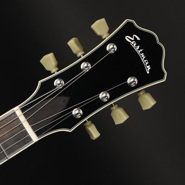 Eastman T484-GB 14" Thinline, Seymour Duncan Pickups in Goldburst with Case #P2401094