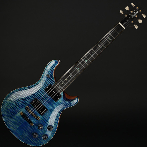 PRS Wood Library McCarty 594 10 Top in River Blue with Paisley Case #0381546 PRS Wood Library McCarty 594 10 Top in River Blue with Paisley Case #0381546