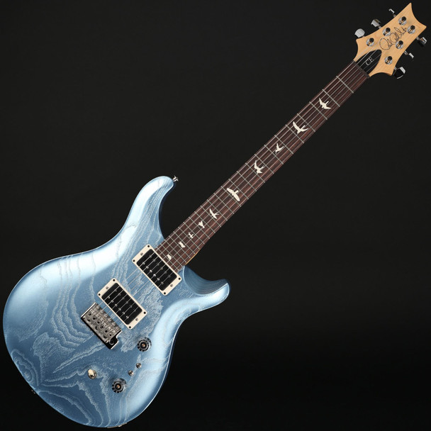 PRS CE 24-08 Swamp Ash Limited Edition in Satin Frost Blue Metallic #0402365