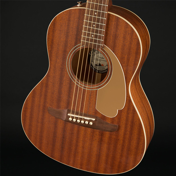 Fender Sonoran Mini Acoustic, All Mahogany with Gig Bag