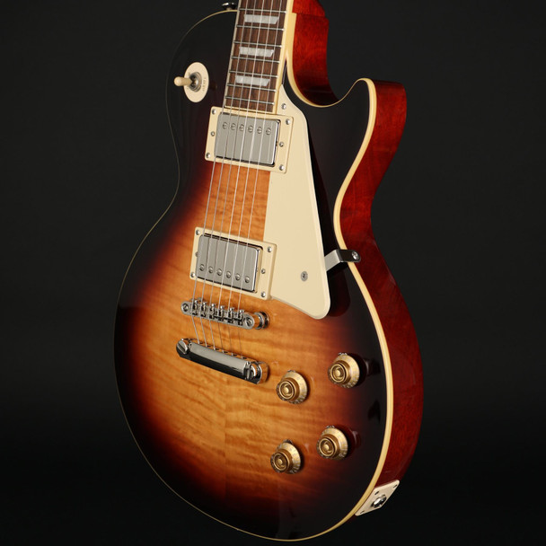 Epiphone Les Paul Standard 50s Figured in Bourbon Burst with Gig Bag