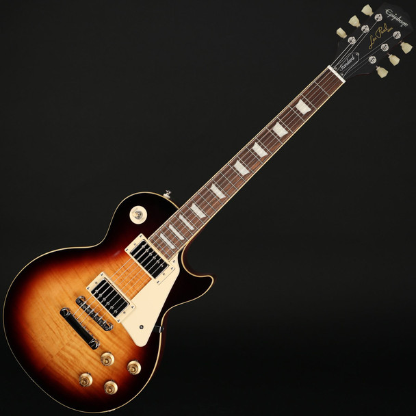 Epiphone Les Paul Standard 50s Figured in Bourbon Burst with Gig Bag