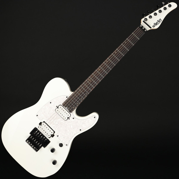 Schecter Sun Valley Super Shredder PT FR in Metalllic White #IW21060067