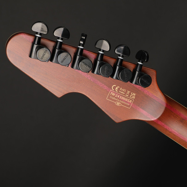 Schecter Avenger Exotic in Spalted Maple #IW24100058