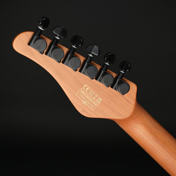 Schecter Traditional Pro Maple in Transparent Blue Burst #IW23020149