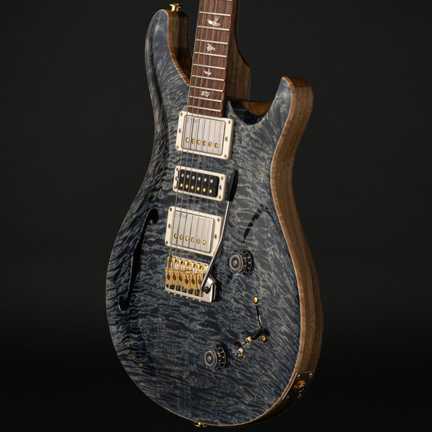 PRS 40th Anniversary Special Semi-Hollow Limited Edition in Faded Whale Blue with Natural Back