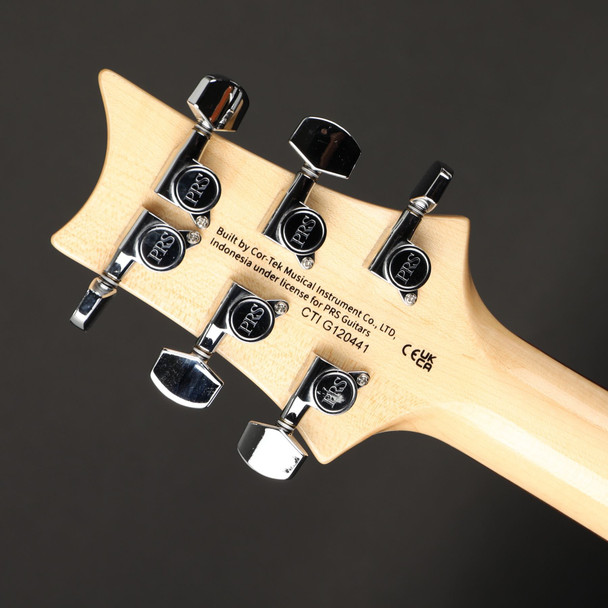 PRS SE Custom 24 Burled Ash Limited Edition in Natural with Gig Bag #G120441