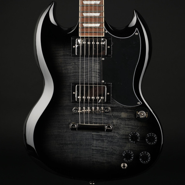 Epiphone SG Tribute Plus in Ebony Burst