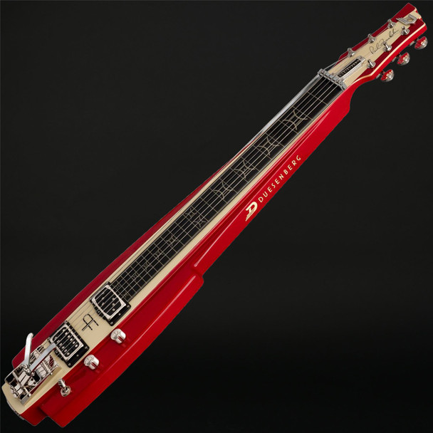 Duesenberg Alliance Paul Franklin Red Lapsteel with Case