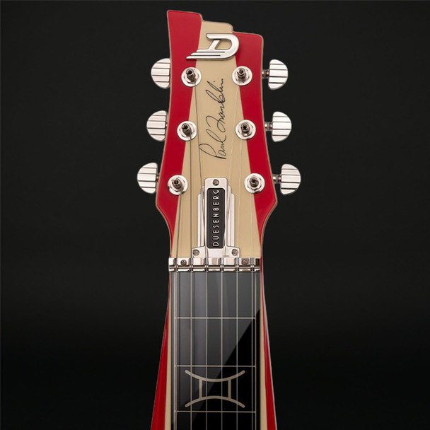 Duesenberg Alliance Paul Franklin Red Lapsteel with Case