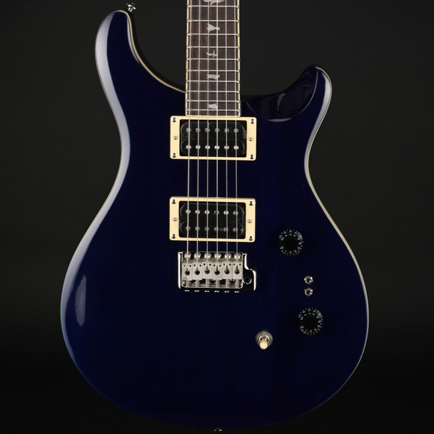 PRS SE Standard 24-08 in Translucent Blue with Gig Bag