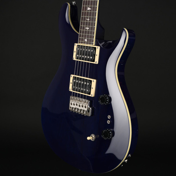 PRS SE Standard 24-08 in Translucent Blue with Gig Bag